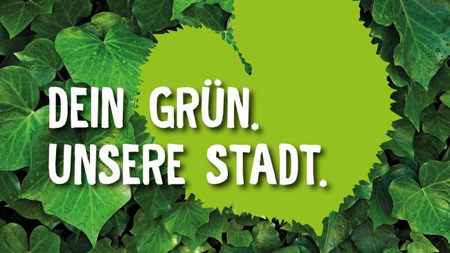 Dein Grün. Unsere Stadt, Logo Efeu