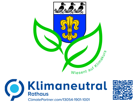 Logo Wiesent auf Klimakurs
