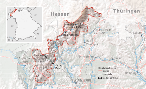Klimaregion Spessart-Rhön.